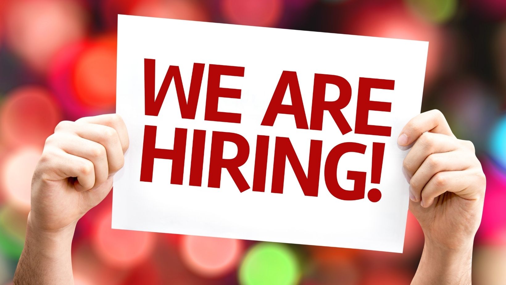 We Are Hiring Sign